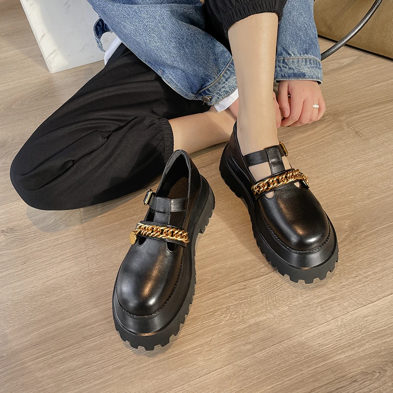 MORAZORA 2021 New Arrival Women Pumps Genuine Leather Thick Sole Platform Shoes For Woman Spring Autumn Casual Shoes
MORAZORA 2021 New Arrival Women Pumps Genuine Leather Thick Sole Platform Shoes For Woman Spring Autumn Casual Shoes