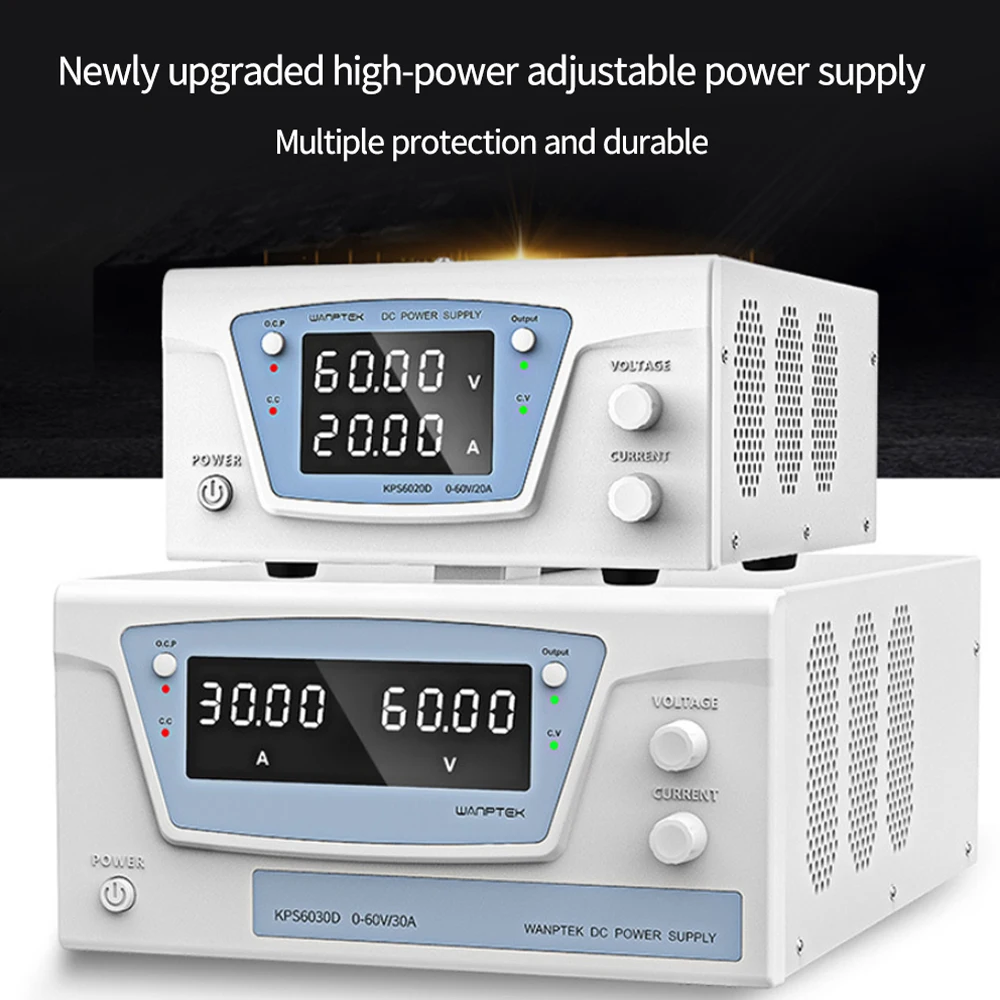 Wanptek KPS1530D New Upgrade Encoders High-power Digital Display Program-Controlled Switching DC Regulated Power Supply 15V 30A
Wanptek KPS1530D New Upgrade Encoders High-power Digital Display Program-Controlled Switching DC Regulated Power Supply 15V 30A