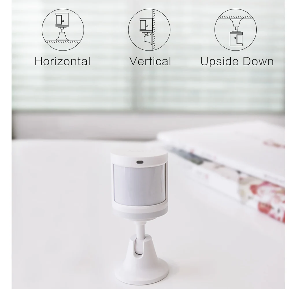 Aqara Human Body Sensor with Holder Stand Wireless Connection Movement Motion Sensor for Smart Home work Mijia APP Apple HomeKit
Aqara Human Body Sensor with Holder Stand Wireless Connection Movement Motion Sensor for Smart Home work Mijia APP Apple HomeKit