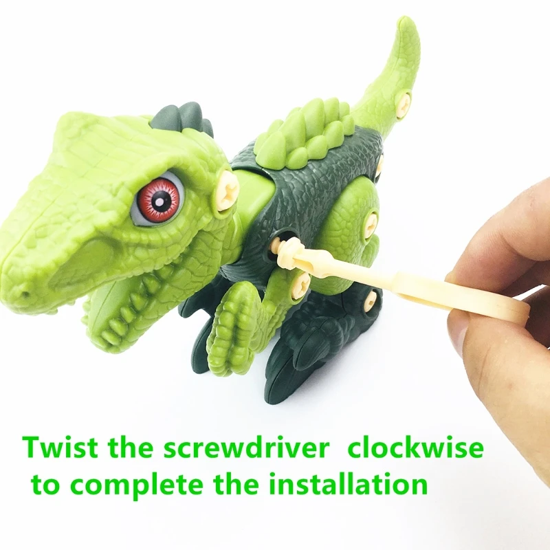 DIY Splicing Take Apart Dinosaur Toys with Screwdriver Tools Assembly Building 634F
DIY Splicing Take Apart Dinosaur Toys with Screwdriver Tools Assembly Building 634F