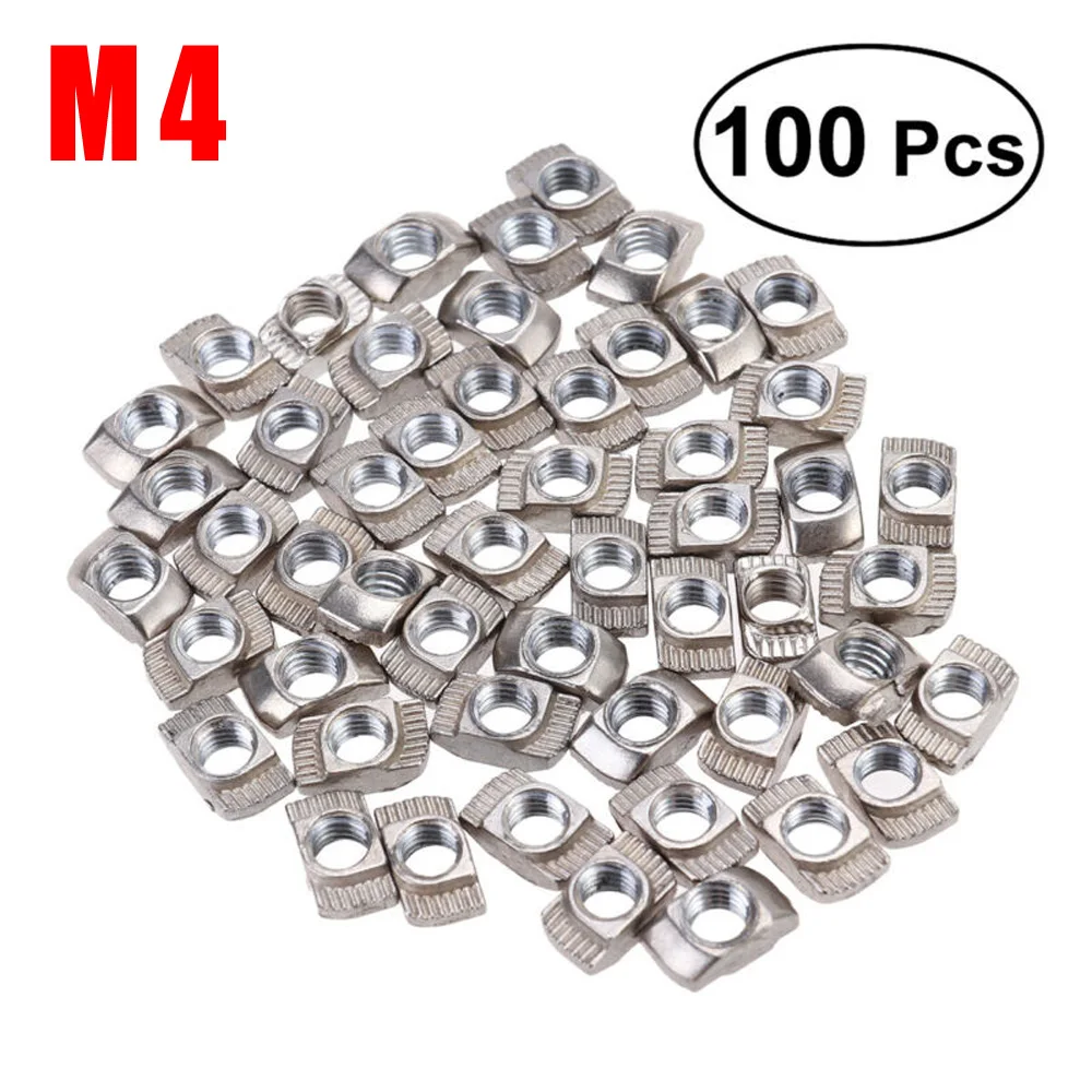 50/100pcs T-slide Nut T-Nuts M3 M4 M5 For 20x20mm T-slot European Aluminum Profiles T-nuts Nickel-Plated Carbon Steel Woodwork
50/100pcs T-slide Nut T-Nuts M3 M4 M5 For 20x20mm T-slot European Aluminum Profiles T-nuts Nickel-Plated Carbon Steel Woodwork