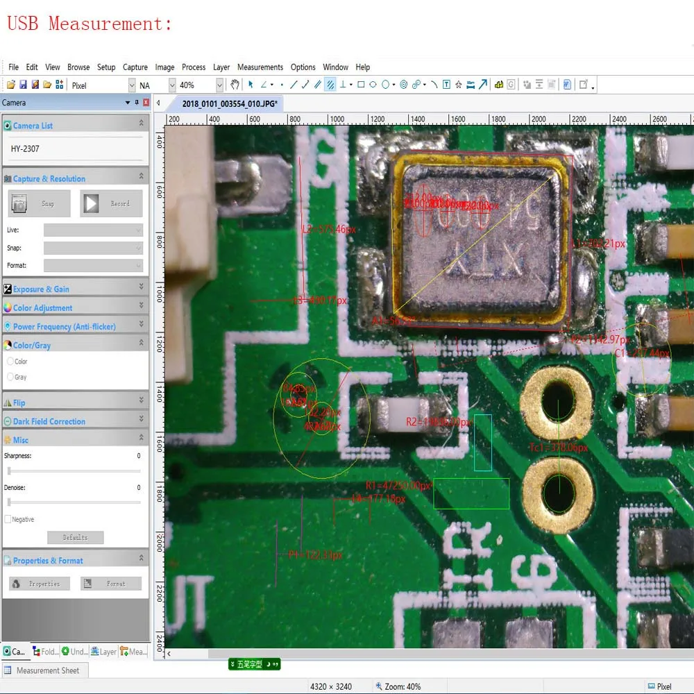 Microscope Full Set 34MP 2K Industrial Soldering Digital Microscope Camera USB Outputs 180X C-mount Lens 56 LED 11.6 inch screen
Microscope Full Set 34MP 2K Industrial Soldering Digital Microscope Camera USB Outputs 180X C-mount Lens 56 LED 11.6 inch screen