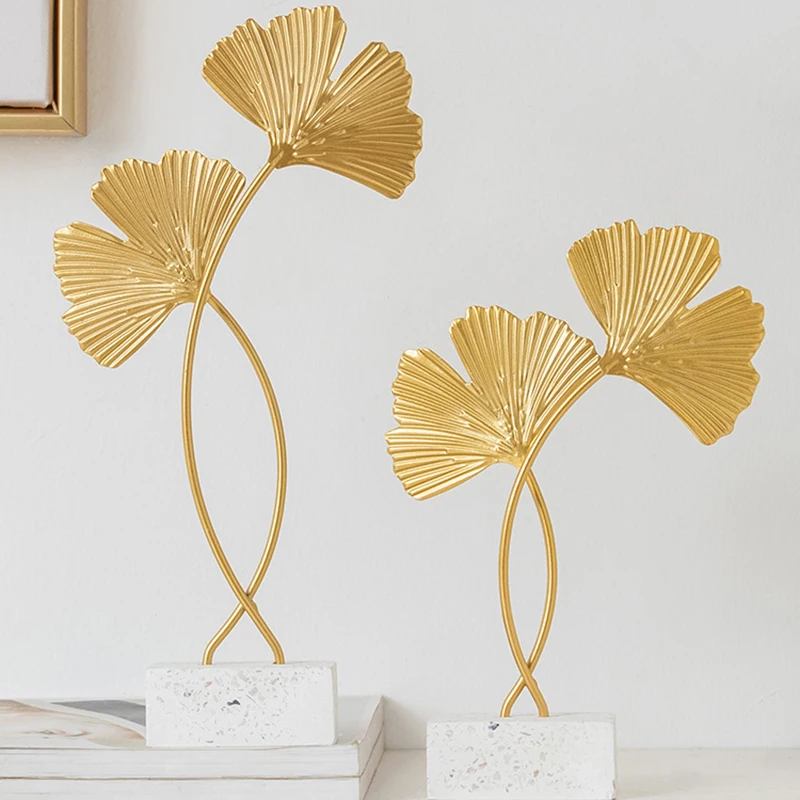 Nordic Home Decoration Golden Ginkgo Leaf Ornaments Wrought Iron Imitation Plant Wooden Base Ornaments Decoration Accessories
Nordic Home Decoration Golden Ginkgo Leaf Ornaments Wrought Iron Imitation Plant Wooden Base Ornaments Decoration Accessories