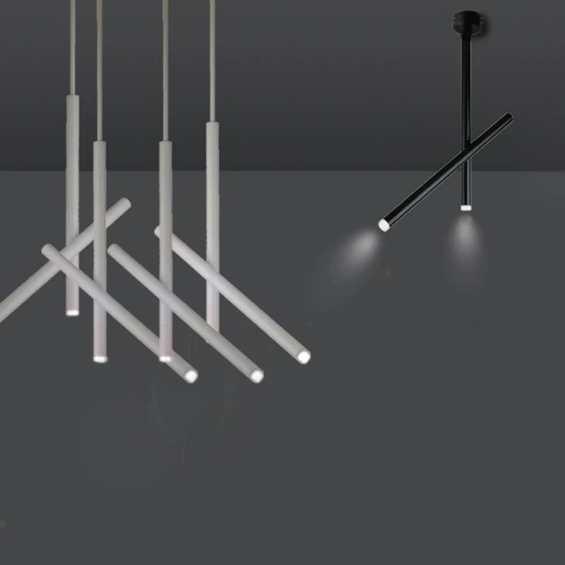 Современные светодиодные подвесные светильники с поверхностным креплением