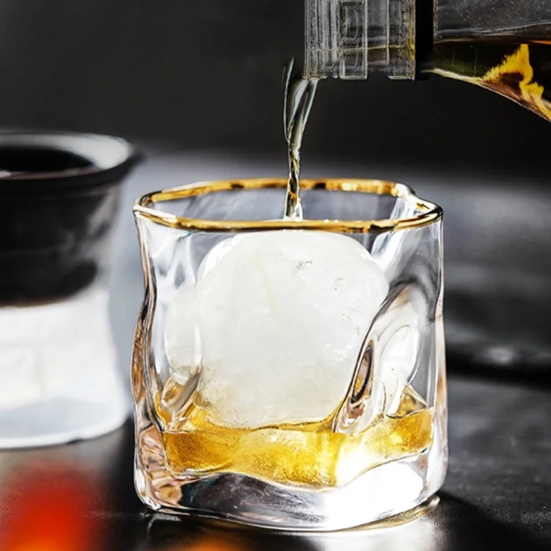 Creative Wisky Colored Glass Drinkware Cup For Alcohol European Japanese Bar Personality Whiskey Beer Glass Drinking Brandy Cup
Creative Wisky Colored Glass Drinkware Cup For Alcohol European Japanese Bar Personality Whiskey Beer Glass Drinking Brandy Cup