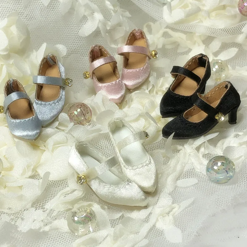 Винтажная обувь Blyth 3 см на высоком каблуке (подходит для кукол Barbi Pullip MMK Licca Kurhn BJD