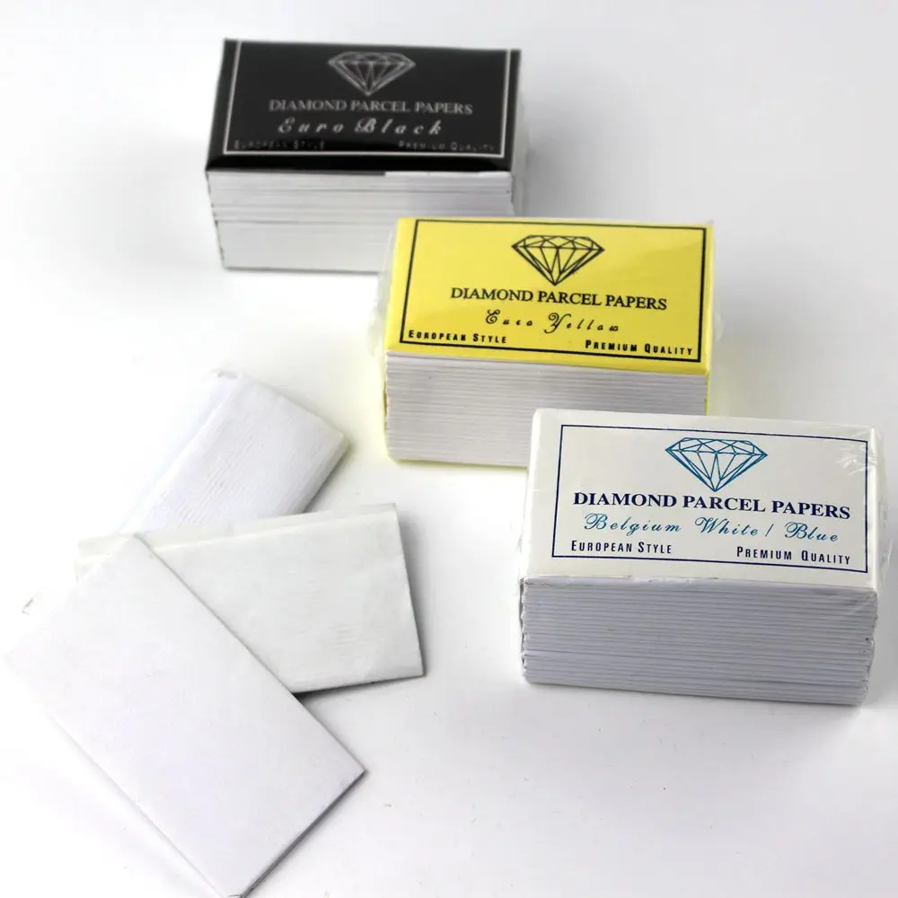 Diamond Parcel Papers Stone Storing Pack Packing Paper for Jewelry Jade Gem 100PCS/BAG
Diamond Parcel Papers Stone Storing Pack Packing Paper for Jewelry Jade Gem 100PCS/BAG