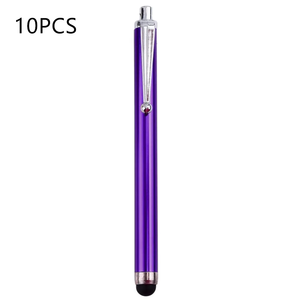 

1-10 pcs For iPhone iPad Tablet Smartphone Pen Round-head design Metal Stylus Touch Screen Glass Lens Digitizer Replacement Pen