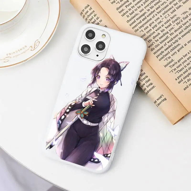 Kochou Shinobu Demon Slayer anime Phone Case Candy Color White for iPhone 11 pro XS MAX 8 7 6 6S Plus X 5S SE 2020 XR
Kochou Shinobu Demon Slayer anime Phone Case Candy Color White for iPhone 11 pro XS MAX 8 7 6 6S Plus X 5S SE 2020 XR