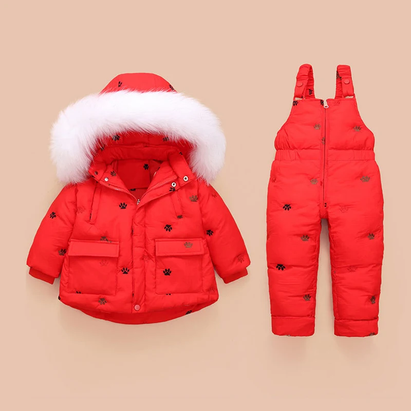 Kids Girl Clothing Set Down Jacket+Overalls Outfit Suit For Baby Boys Winter Outerwear Thick Warm Child Coats Snowwear 1-3 Years
Kids Girl Clothing Set Down Jacket+Overalls Outfit Suit For Baby Boys Winter Outerwear Thick Warm Child Coats Snowwear 1-3 Years
