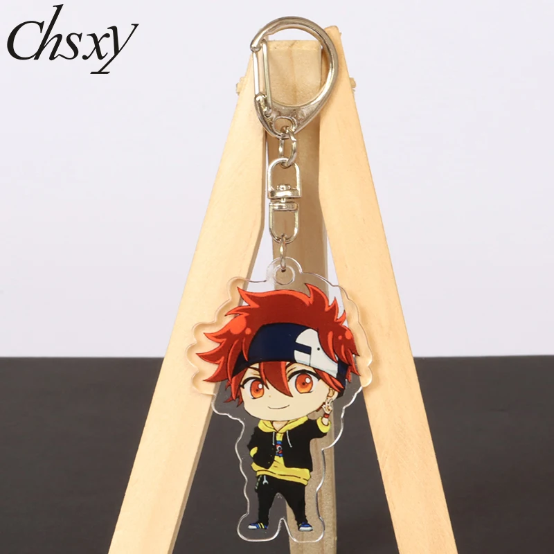 

Anime SK8 the Infinity Acrylic Keychain Reki Kyan Miya Chinen Cute Q Version Figure Cartoon Double-side Key Ring for Fans Gifts
