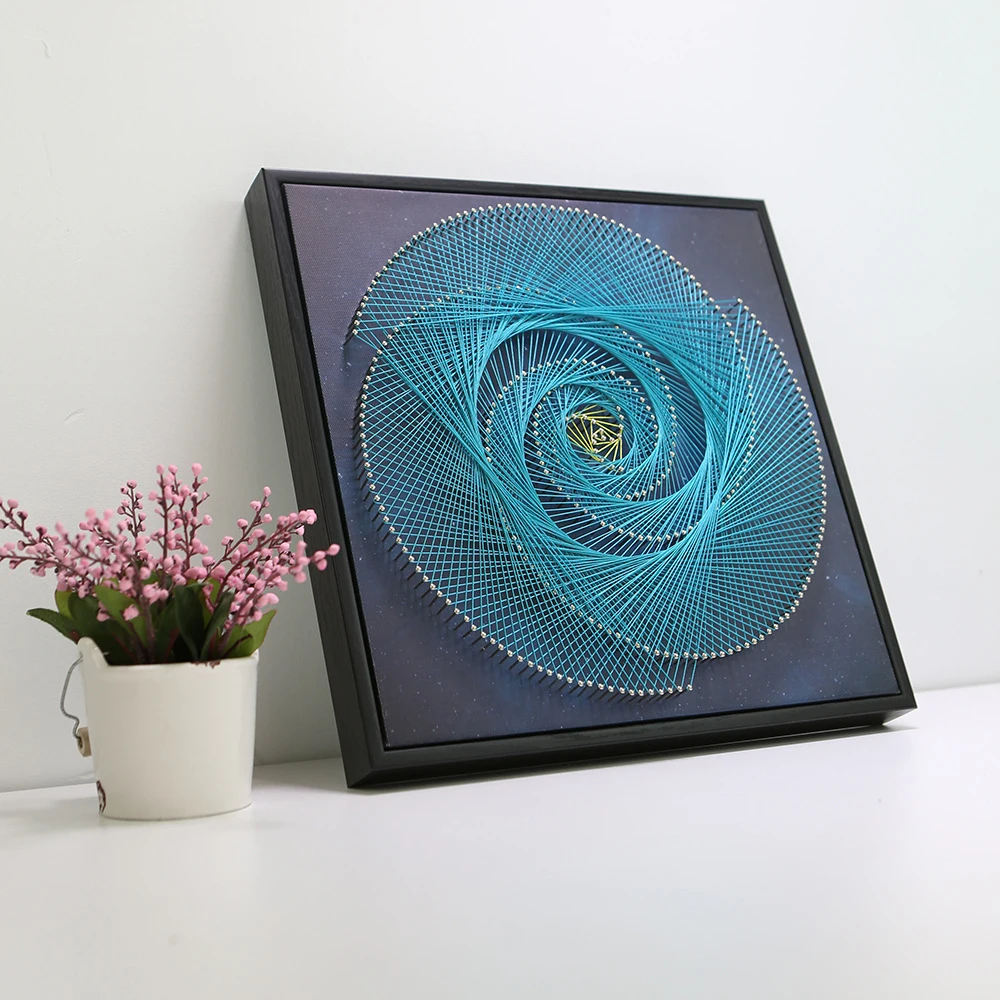 Nails String Art Set 3D Vision Wire Painting Decompression Craft DIY Winding Lines Ornament Gift for Home Office TT-best
Nails String Art Set 3D Vision Wire Painting Decompression Craft DIY Winding Lines Ornament Gift for Home Office TT-best