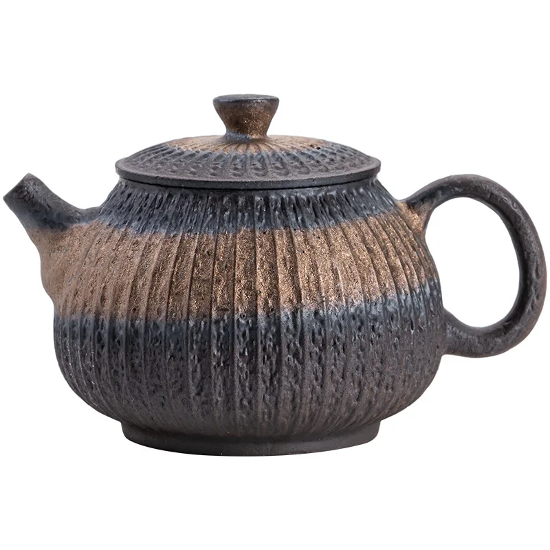 

Polyester Teapot Japanese Gilding Iron Glaze Pot Porcelain Kung Fu Tea Set Pu'er Urgent Pot Tea Kettle Pots Kung Fu Tea Set