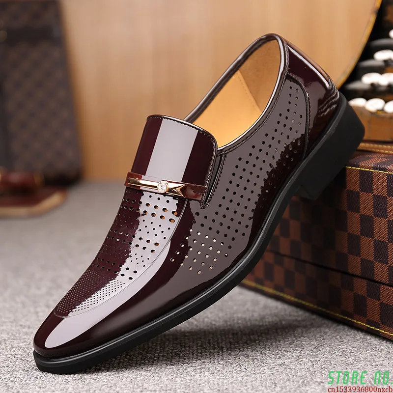 Men Dress PU Leather Shoes Slip on Fashion Men Leather Moccasin Glitter Formal Male Shoes Pointed Toe Shoes for Men Summer
Men Dress PU Leather Shoes Slip on Fashion Men Leather Moccasin Glitter Formal Male Shoes Pointed Toe Shoes for Men Summer