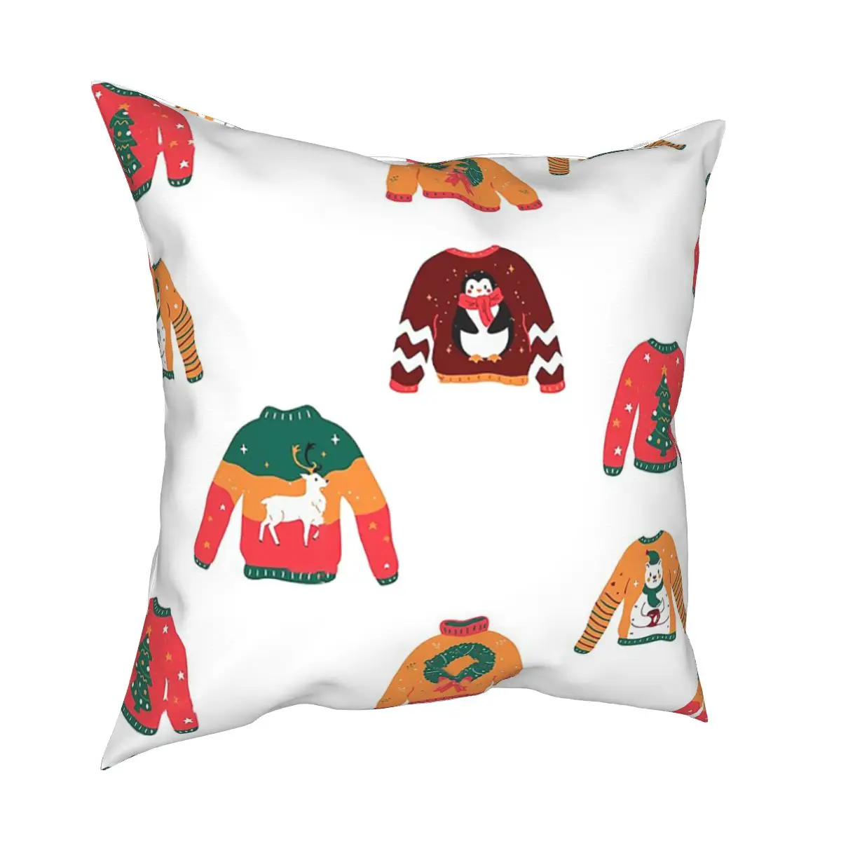 2021 Christmas Sweater Pattern Christmas Love Soft Polyester Cushion Cover Decorations Home Wholesale 18" Pillowcover Home Decor
2021 Christmas Sweater Pattern Christmas Love Soft Polyester Cushion Cover Decorations Home Wholesale 18" Pillowcover Home Decor