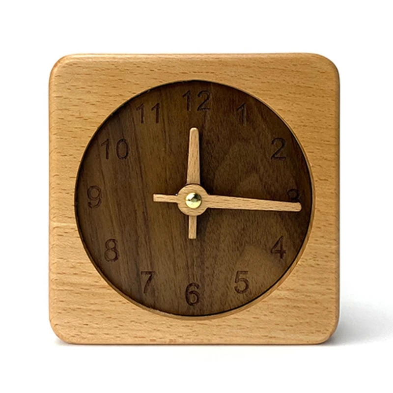 2021 New Natural Wood Square/Round Desktop Alarm Clock Creative Simple Design Wooden
2021 New Natural Wood Square/Round Desktop Alarm Clock Creative Simple Design Wooden