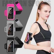 Running Sport Armbands Case For iPhone 14 13 12 Pro Max 11 XR GYM On Hand Arm Band Phone Pouch For Samsung Note 20 S22 Xiaomi12