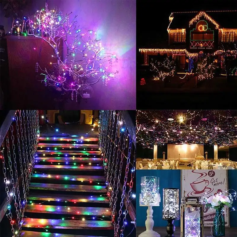Romantic Fairy String Light Yard New Year Copper Wire Durable Xmas Decor Christmas Tree Fairy Light Super Bright Landscape Lamp
Romantic Fairy String Light Yard New Year Copper Wire Durable Xmas Decor Christmas Tree Fairy Light Super Bright Landscape Lamp