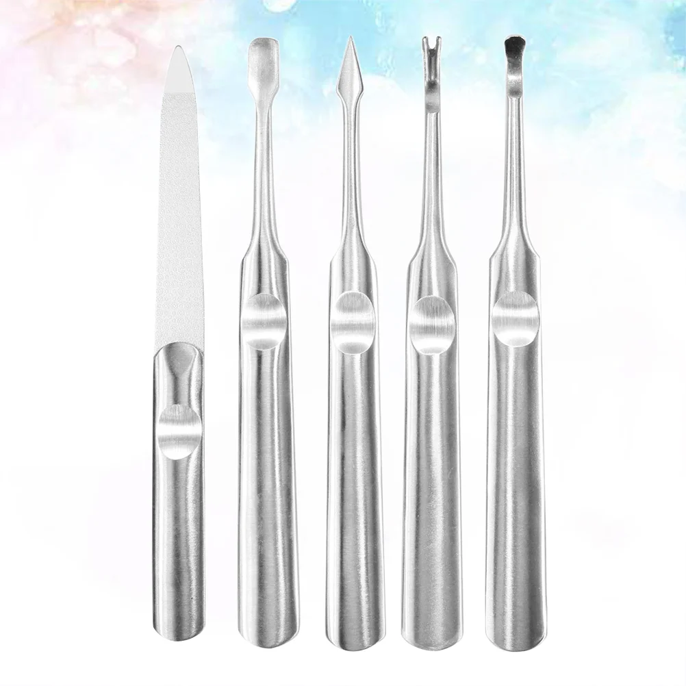 Вилка для ногтей из нержавеющей стали, 5 шт., пилка для ногтей, набор для обрезки (вилка для мертвой кожи + плоская пилка + пилка для ногтей)
Вилка для ногтей из нержавеющей стали, 5 шт., пилка для ногтей, набор для обрезки (вилка для мертвой кожи + плоская пилка + пилка для ногтей)