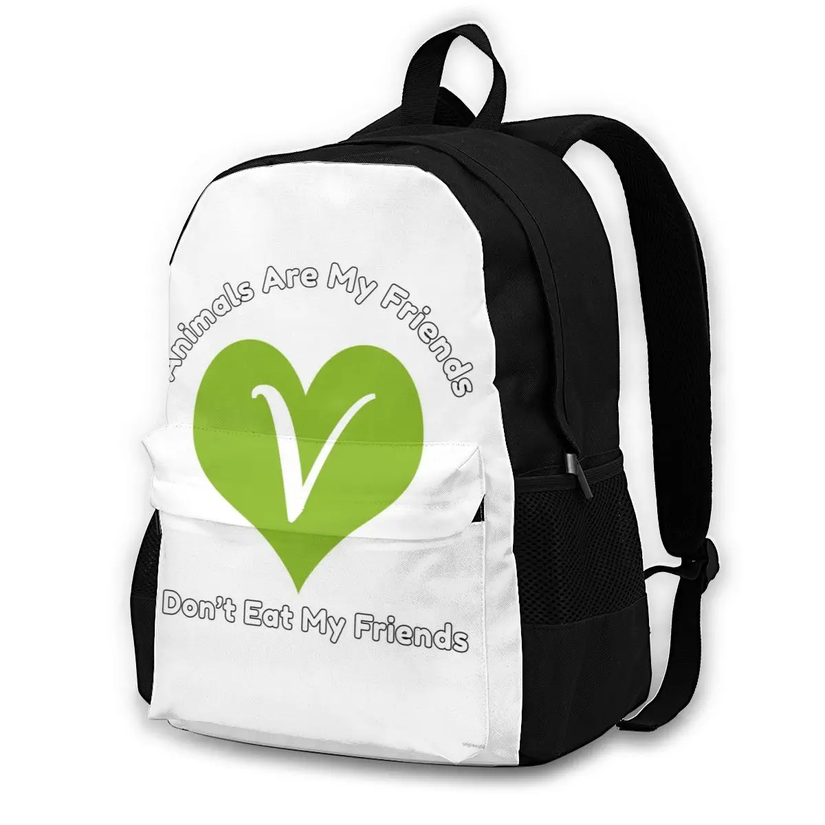 Vegan Animals Friends Backpacks Not Food Love Elegant Polyester Campus Backpack Woman Breathable Bags
Vegan Animals Friends Backpacks Not Food Love Elegant Polyester Campus Backpack Woman Breathable Bags