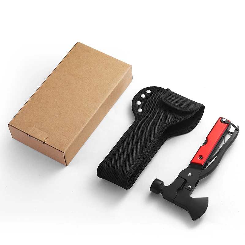 Outdoor Multifunctional Clamp 2CR13 Material Fire Ax Camping Life Saving Hammer Hunting Adventure Equipment Practical Multi Tool
Outdoor Multifunctional Clamp 2CR13 Material Fire Ax Camping Life Saving Hammer Hunting Adventure Equipment Practical Multi Tool