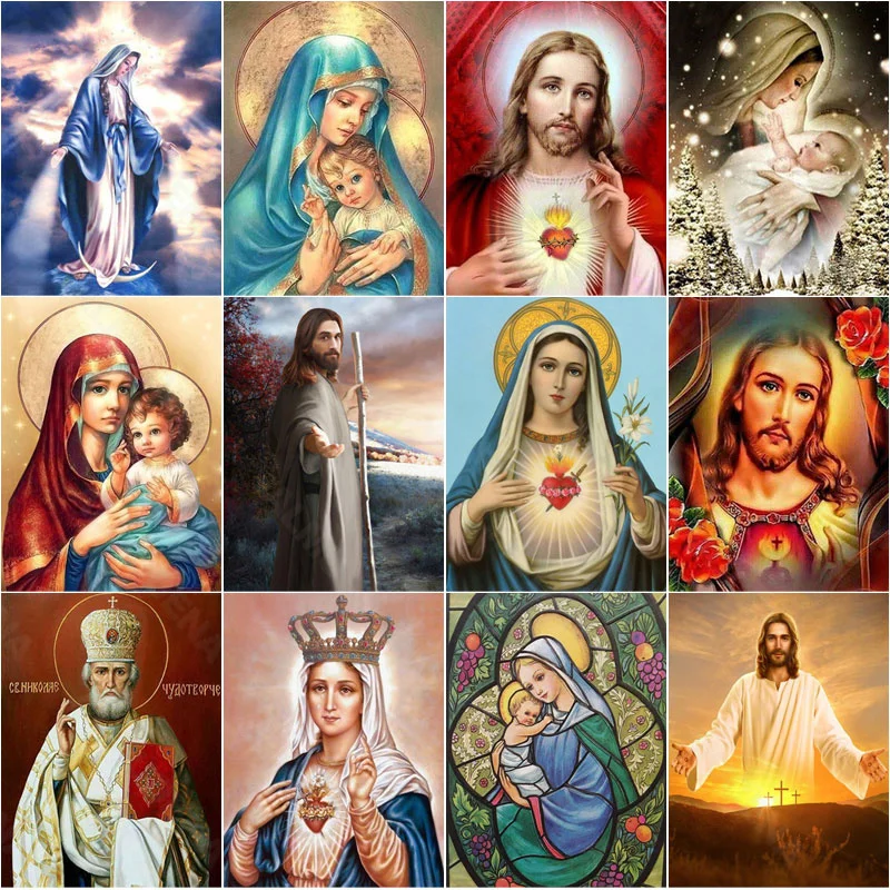 Diy Diamond Painting Holy Father Scarf Fashion Art Simple Handmade Round Diamond Square Diamond Home Decoration
Diy Diamond Painting Holy Father Scarf Fashion Art Simple Handmade Round Diamond Square Diamond Home Decoration