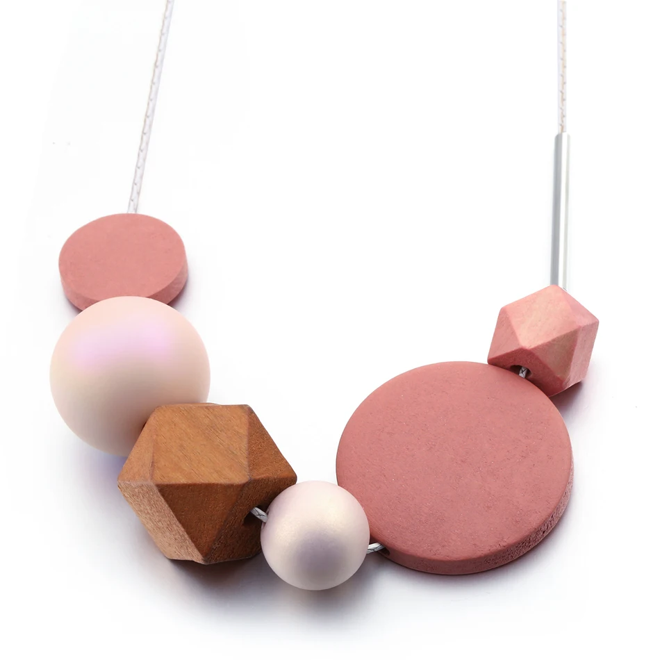 Women Candy Resin Statement Necklace for Women Geometric Wooden Necklaces $ Pendants with Imitation Pearls New Jewelry MX042
Women Candy Resin Statement Necklace for Women Geometric Wooden Necklaces $ Pendants with Imitation Pearls New Jewelry MX042