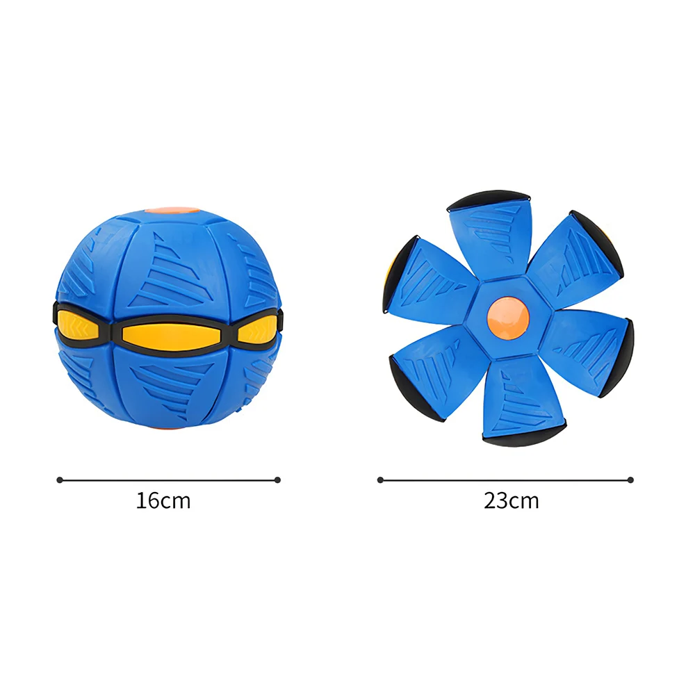 Four Colors Glow Flying Saucer Deforming Ball Outdoor Bouncing Ball With Light Rebound Bouncing Ball Outdoor Toy
Four Colors Glow Flying Saucer Deforming Ball Outdoor Bouncing Ball With Light Rebound Bouncing Ball Outdoor Toy
