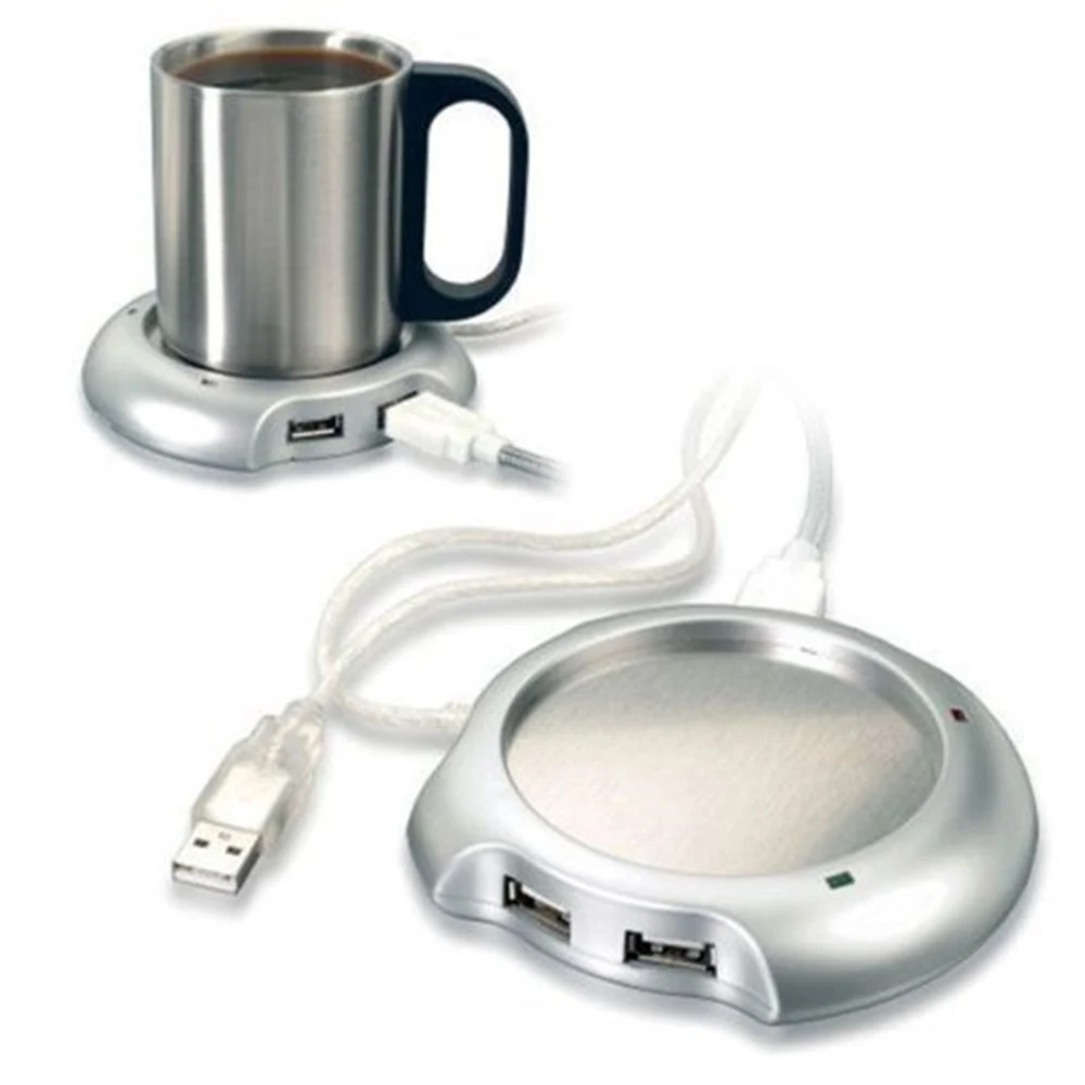 Practical Warm Tea Coffee Cup Mug Warmer Sliver Heater Pad with 4 USB Port Hub With On/Off Switch 75mm Heater Plate Hot Sale
Practical Warm Tea Coffee Cup Mug Warmer Sliver Heater Pad with 4 USB Port Hub With On/Off Switch 75mm Heater Plate Hot Sale