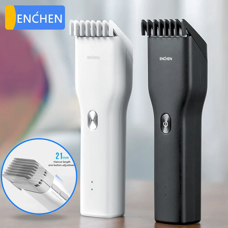 

Xiaomi ENCHEN Professional Trimmers Men's Electric Hair Clipper Cordless Clippers Adult Razors Corner Razor Hairdresser cut