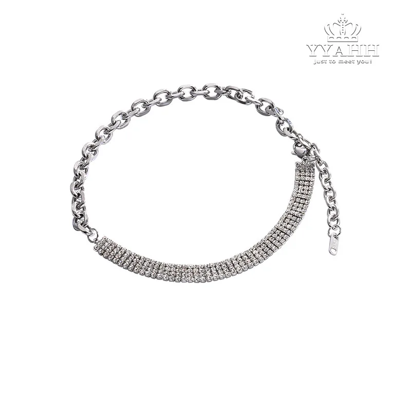 The Korean Version of The Small Minority Design Sense of Hip-hop Accessories Collarbone Chain Necklace
The Korean Version of The Small Minority Design Sense of Hip-hop Accessories Collarbone Chain Necklace