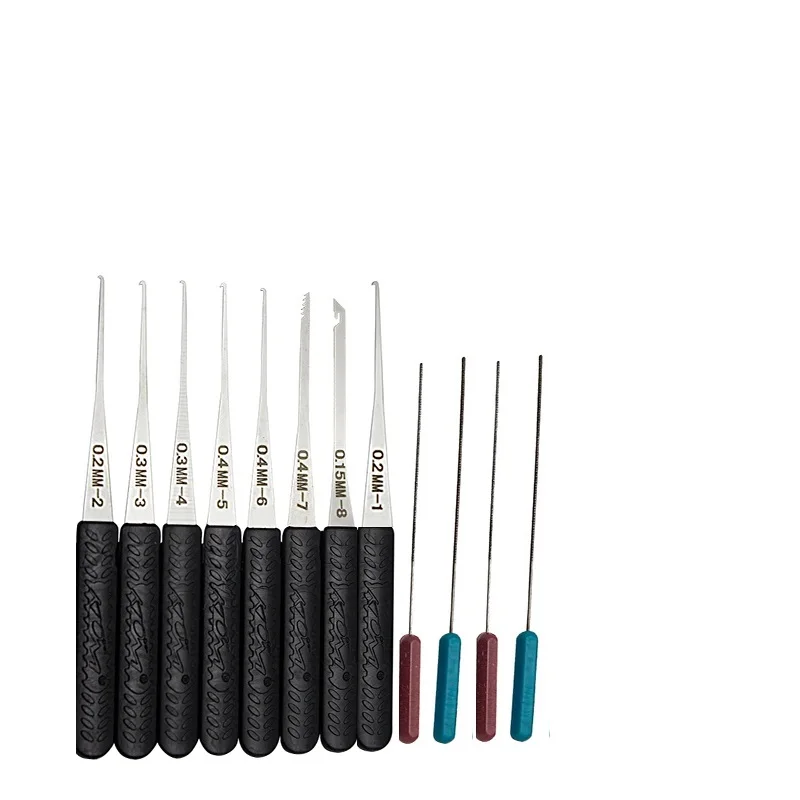 Locksmith Supplies Hand Tools with Practice Lock Pick Set Tension Wrench Broken Key Tool Combination Padlock Hardware
Locksmith Supplies Hand Tools with Practice Lock Pick Set Tension Wrench Broken Key Tool Combination Padlock Hardware