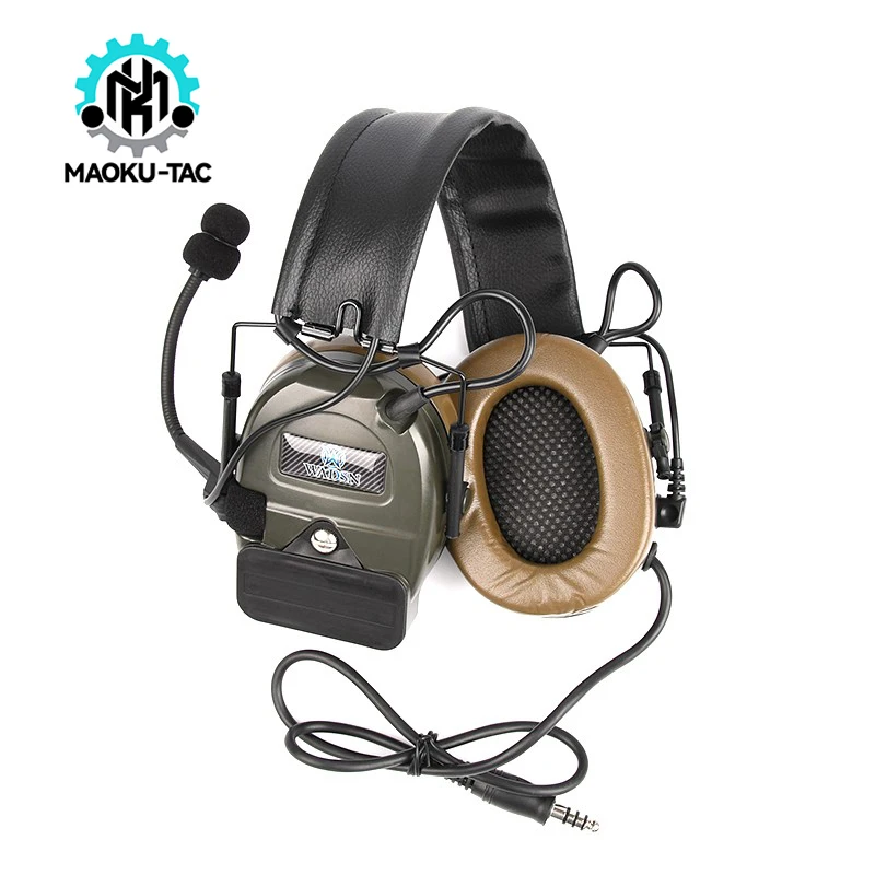 WADSN C1 C2 Tactical Communication Headset Pickup And Noise Reduction Function Headphones With Microphone 7.0mm Interface
WADSN C1 C2 Tactical Communication Headset Pickup And Noise Reduction Function Headphones With Microphone 7.0mm Interface