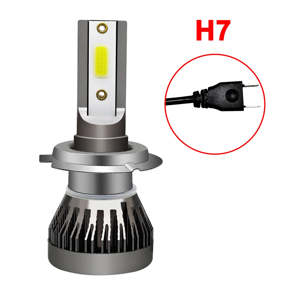 1pc LED Car Headlight H7 18W 3000LM Turbo Light Bulb 6000K Beam Angle Mini COB Waterproof Car Front Lamp Bulb Accessories
1pc LED Car Headlight H7 18W 3000LM Turbo Light Bulb 6000K Beam Angle Mini COB Waterproof Car Front Lamp Bulb Accessories