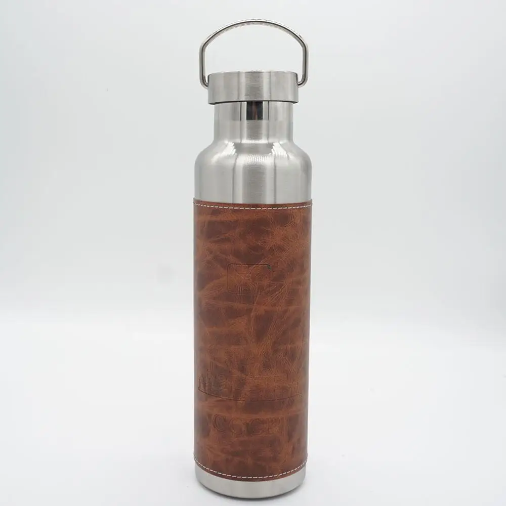 750ml Insulated Stainless Steel Water Bottle, Deluxe Leather Case Double Wall Sports Vacuum Flask, Vacuum Outdoor Water Bottle W
750ml Insulated Stainless Steel Water Bottle, Deluxe Leather Case Double Wall Sports Vacuum Flask, Vacuum Outdoor Water Bottle W