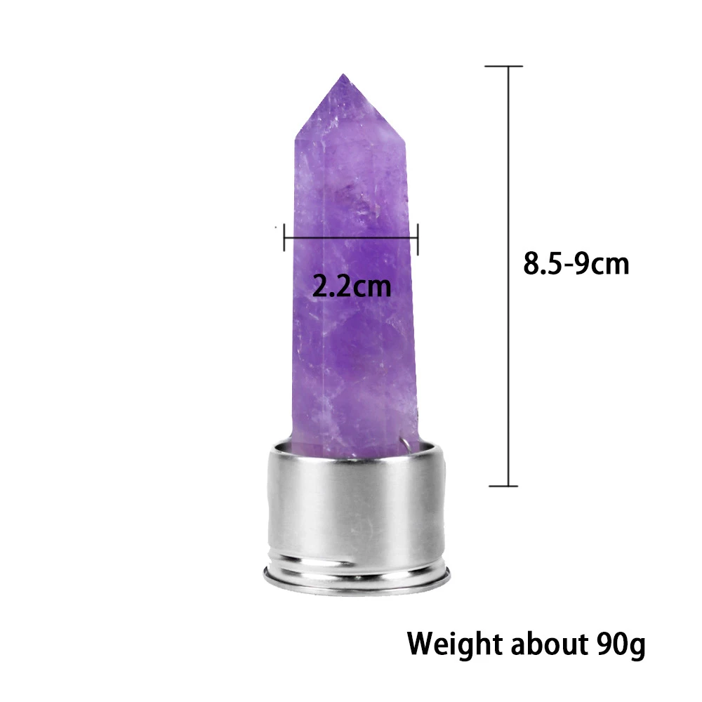Natural Quartz Gemstone Glass Water Bottle Direct Drinking Glass Cup Crystal Stone Obelisk Healing Wand Bottle Accessories New
Natural Quartz Gemstone Glass Water Bottle Direct Drinking Glass Cup Crystal Stone Obelisk Healing Wand Bottle Accessories New