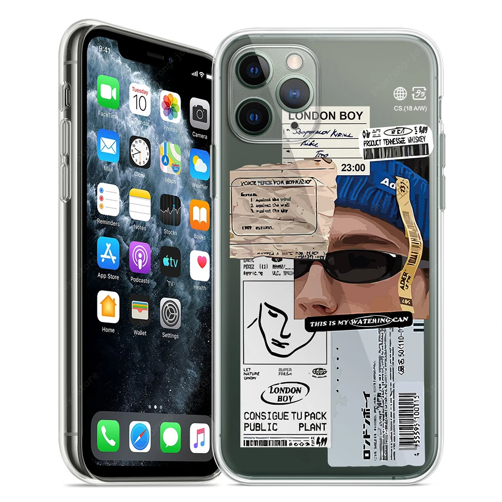 For iPhone 11 Case Pro Max 12 Mini X Xs XR SE 2020 SE2 8 7 6s Plus Boys And Girls Barcode Label Transparent Clear Cover
For iPhone 11 Case Pro Max 12 Mini X Xs XR SE 2020 SE2 8 7 6s Plus Boys And Girls Barcode Label Transparent Clear Cover