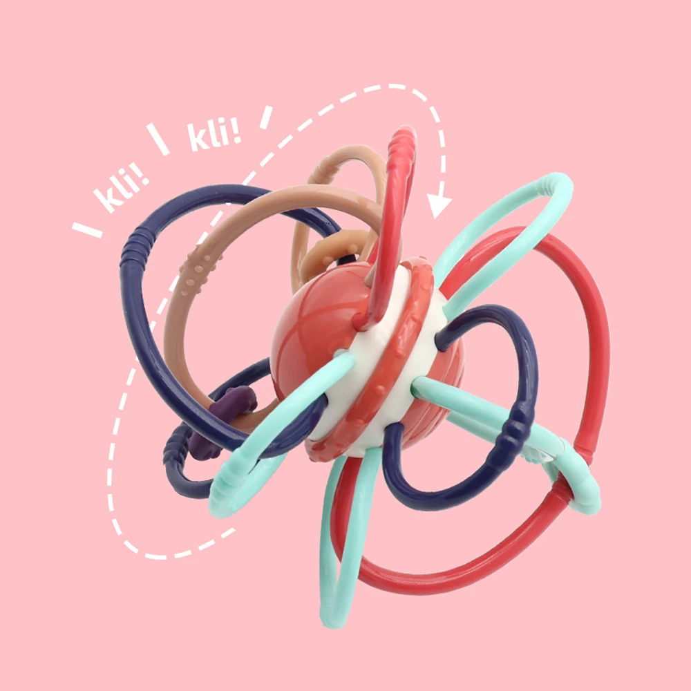 Infant Bed Rattle Bell Soft Plastic Baby Activity Game Ball Molar Teeth Ball For Newborn Kid Eduactional Grasping Hand Balls Toy 
Infant Bed Rattle Bell Soft Plastic Baby Activity Game Ball Molar Teeth Ball For Newborn Kid Eduactional Grasping Hand Balls Toy