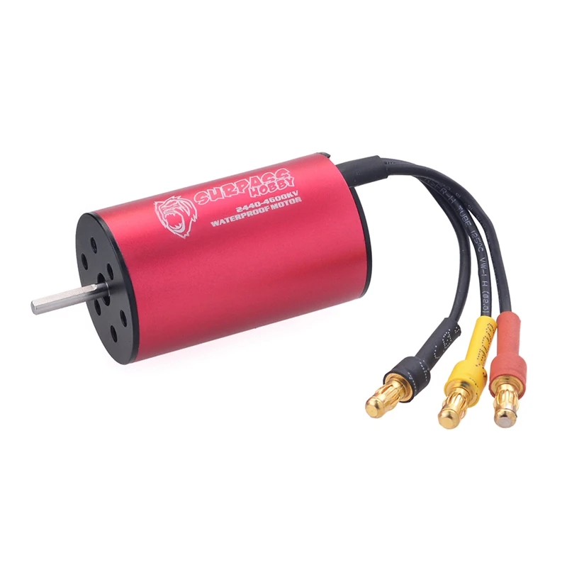 SURPASS HOBBY KK Waterproof 2440 4600KV Brushless Motor for Traxxas HSP 1:16 1:18 RC Drift Racing Off-Road Car
SURPASS HOBBY KK Waterproof 2440 4600KV Brushless Motor for Traxxas HSP 1:16 1:18 RC Drift Racing Off-Road Car