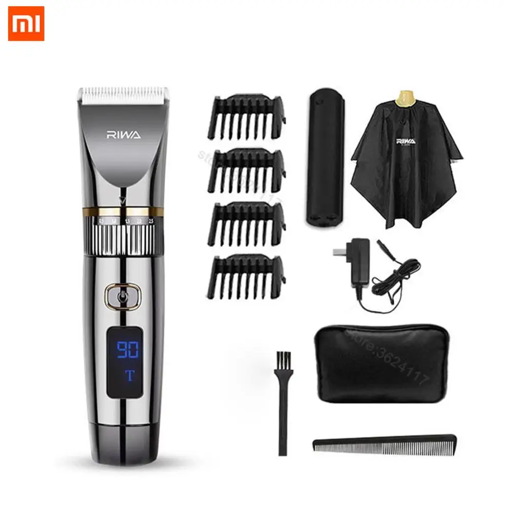 Новый Xiaomi Riwa электромашинка для стрижки волос, RE-6501T Беспроводная Парикмахерская Профессиональный полный набор для мужчин Парикмахерская М... 
Новый Xiaomi Riwa электромашинка для стрижки волос, RE-6501T Беспроводная Парикмахерская Профессиональный полный набор для мужчин Парикмахерская М...