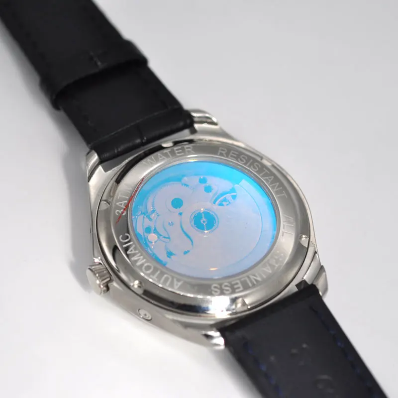 Corgeut Mens Watch 41MM Moon Phase Watch C2 New Fashtion Automatic Mechanical Wristwatches Waterproof 316L Stainless Steel Case
Corgeut Mens Watch 41MM Moon Phase Watch C2 New Fashtion Automatic Mechanical Wristwatches Waterproof 316L Stainless Steel Case