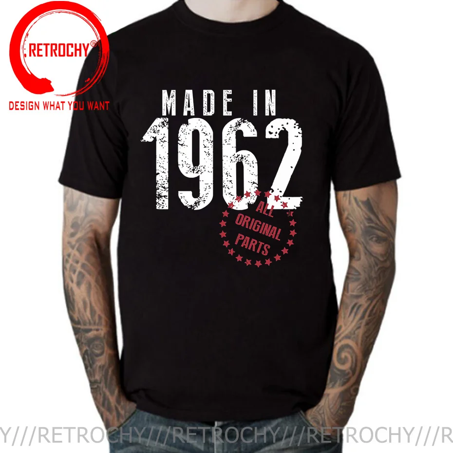 Vintage Fashion Made In 1962 T Shirt men Awesome 60 Years Anniversary tshirt Born in 1962 T-Shirt Father Dad Birthday Tees Shirt
Vintage Fashion Made In 1962 T Shirt men Awesome 60 Years Anniversary tshirt Born in 1962 T-Shirt Father Dad Birthday Tees Shirt