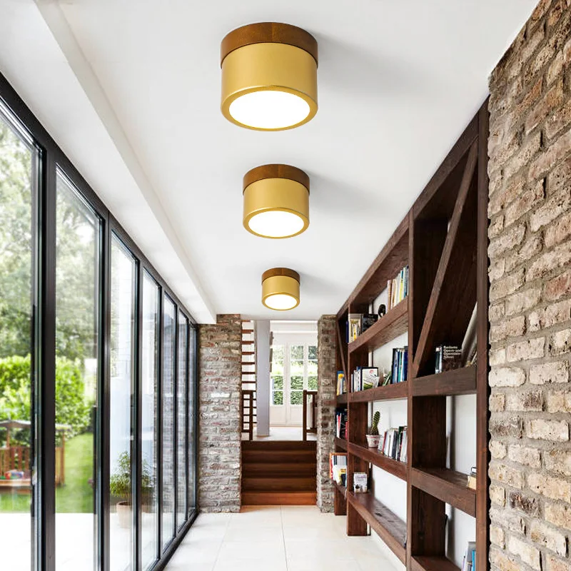 Nordic style aisle light surface mounted downlight corridor entrance LED ceiling lamp ceiling cloakroom balcony spotlight 
Nordic style aisle light surface mounted downlight corridor entrance LED ceiling lamp ceiling cloakroom balcony spotlight