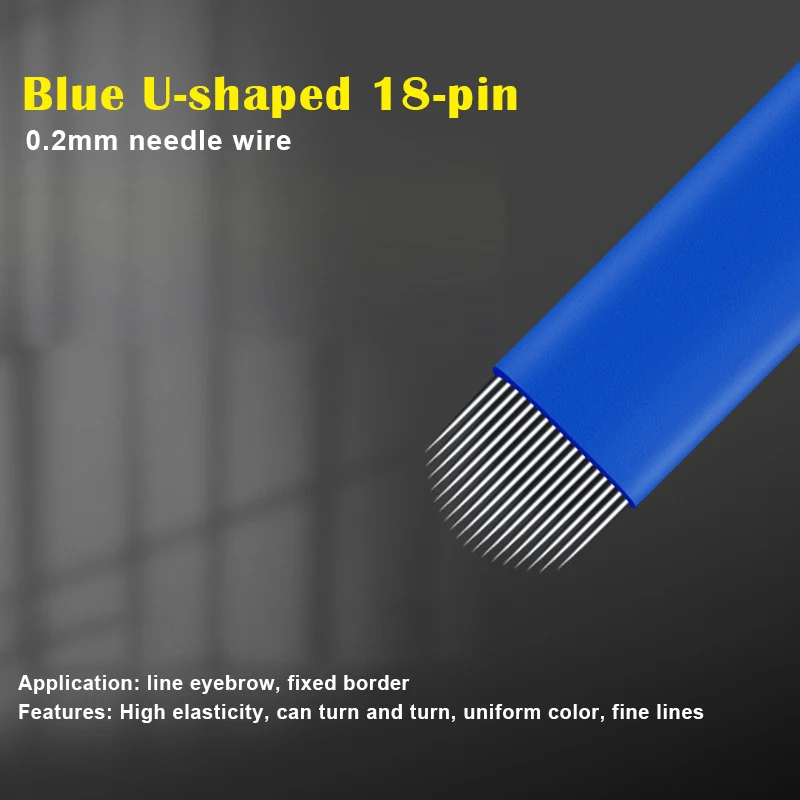 100 Pcs / set Eyebrow Manual Micro-blading Makeup Fixed Sterile Needle 12/14/16/18 Pin Blade HJL2019
100 Pcs / set Eyebrow Manual Micro-blading Makeup Fixed Sterile Needle 12/14/16/18 Pin Blade HJL2019