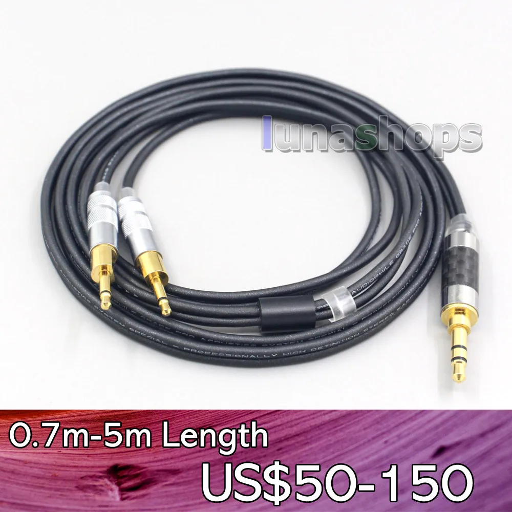 99% чистый черный кабель для наушников LN007129 PCOCC для наушников Sennheiser HD700
99% чистый черный кабель для наушников LN007129 PCOCC для наушников Sennheiser HD700