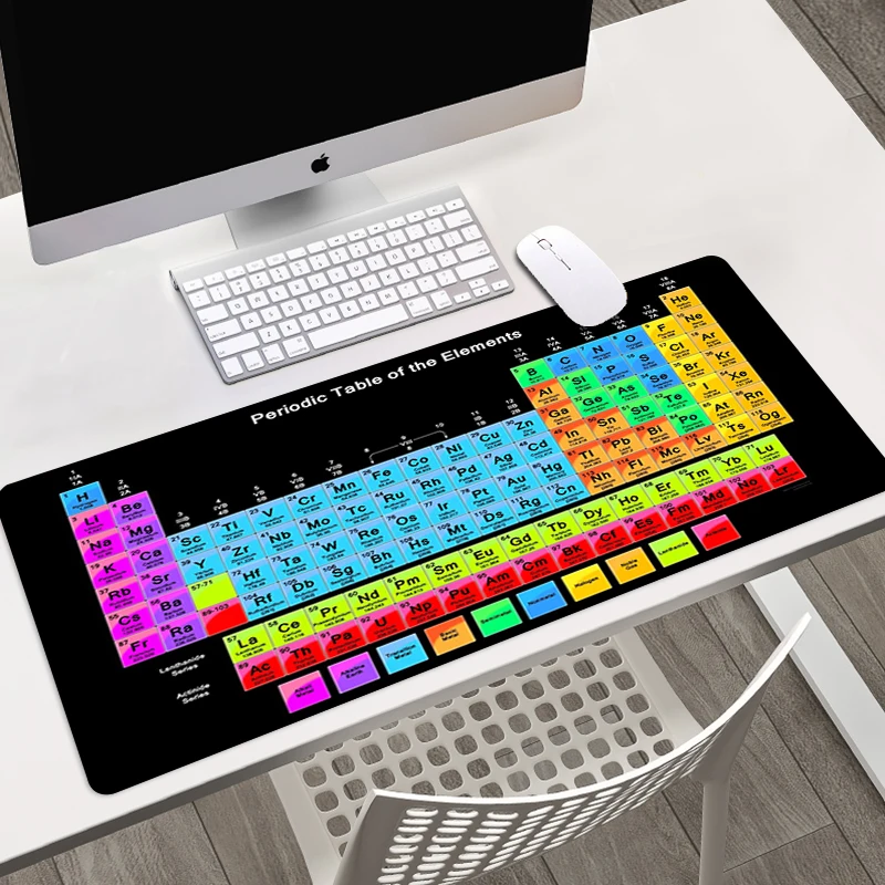 Periodic Table of The Elements Large mouse pad Desktop Keyboards Mat for Gamer Computer Laptop Rubber speed Gaming mousepad Mat
Periodic Table of The Elements Large mouse pad Desktop Keyboards Mat for Gamer Computer Laptop Rubber speed Gaming mousepad Mat