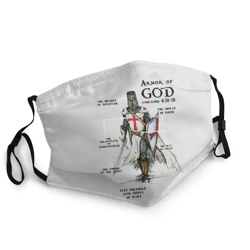 Templar Shield Cross Medieval Warrior Mask Knights Templar Armor of God Mouth Face Mask Anti Dust Protection Respirator Muffle
Templar Shield Cross Medieval Warrior Mask Knights Templar Armor of God Mouth Face Mask Anti Dust Protection Respirator Muffle