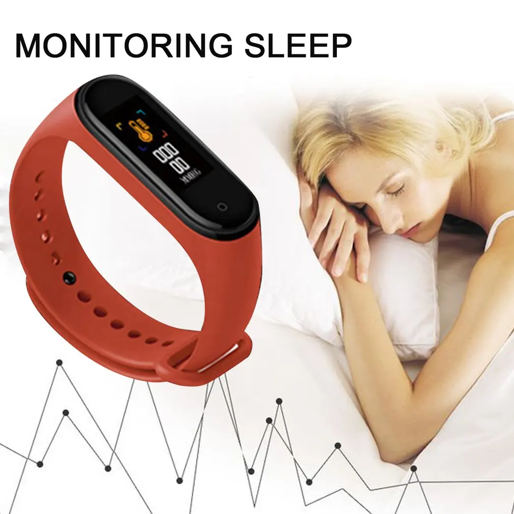 M4 Smart Watch Band Heart Rate Monitor Fitness Monitor Message Reminder Colorful Screen Bracelet Sport Band
M4 Smart Watch Band Heart Rate Monitor Fitness Monitor Message Reminder Colorful Screen Bracelet Sport Band