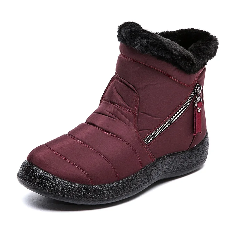 Women Boots Winter Warm Snow Boots Plus Size Faux Fur Winter Shoes Waterproof Platform Flat Ankle Boots Zip Fashion Casual New
Women Boots Winter Warm Snow Boots Plus Size Faux Fur Winter Shoes Waterproof Platform Flat Ankle Boots Zip Fashion Casual New