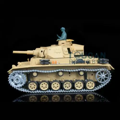 Танк Henglong6.0 German Panzer III H RC 1/16 металлические гусеницы 3849 TH12555-SMT4 | Игрушки и хобби